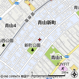 新潟県新潟市西区青山新町15周辺の地図