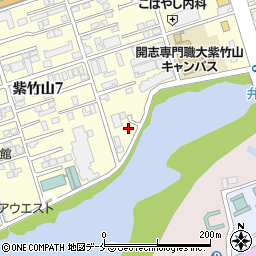 ヴァリアント紫竹山周辺の地図