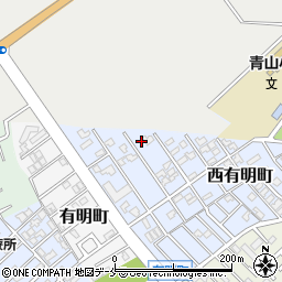 新潟県新潟市西区西有明町8-25周辺の地図