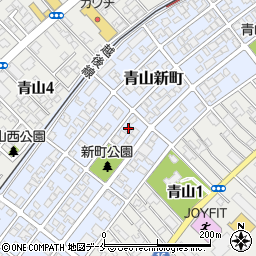 新潟県新潟市西区青山新町15-21周辺の地図