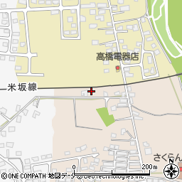 山形県米沢市吾妻町2周辺の地図