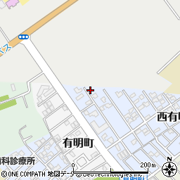 新潟県新潟市西区西有明町9-34周辺の地図