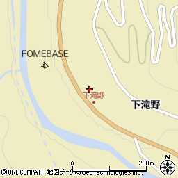 福島県福島市飯坂町茂庭西原周辺の地図