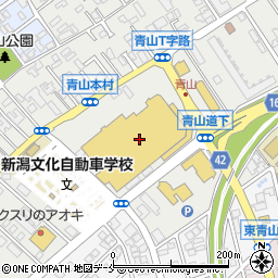 保険物語　イオン新潟青山店周辺の地図