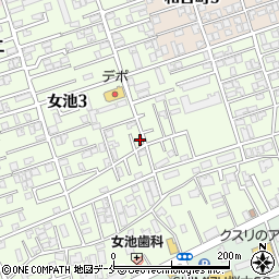 矢和田食品店周辺の地図