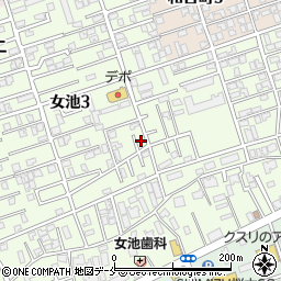矢和田食料品店周辺の地図