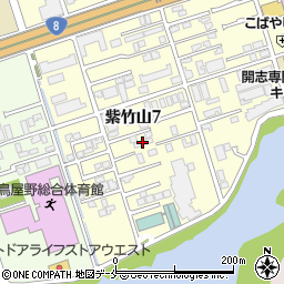 リベルテ紫竹山周辺の地図