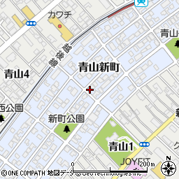 新潟県新潟市西区青山新町20-12周辺の地図