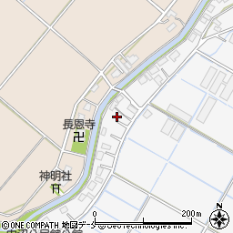 新潟県新潟市北区内沼1599周辺の地図