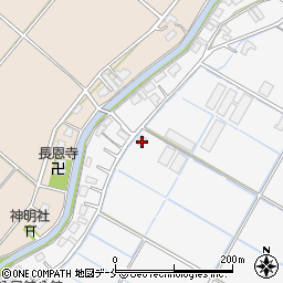 新潟県新潟市北区内沼1658周辺の地図