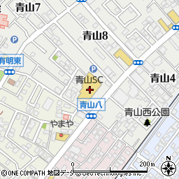 青山ショッピングセンター駐車場周辺の地図