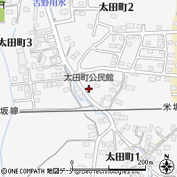 太田町公民館周辺の地図