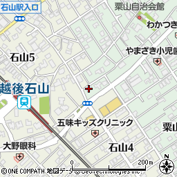 三愛東新潟店周辺の地図