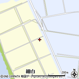 新潟県新潟市北区細山周辺の地図