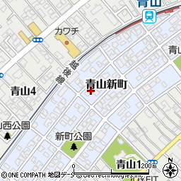 新潟県新潟市西区青山新町19-11周辺の地図