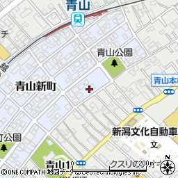 新潟県新潟市西区青山新町23-6周辺の地図