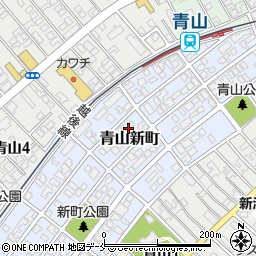 新潟県新潟市西区青山新町19-7周辺の地図