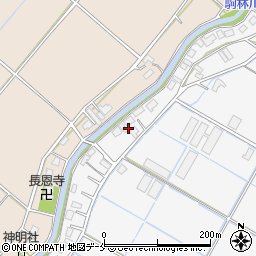 新潟県新潟市北区内沼1670周辺の地図