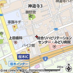 スズキアリーナ桜木店周辺の地図