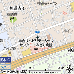 さるーん 桜木店周辺の地図