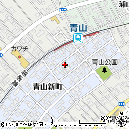 新潟県新潟市西区青山新町25-12周辺の地図