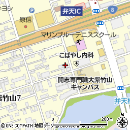Ｃリーグドミトリー紫竹山２号棟周辺の地図