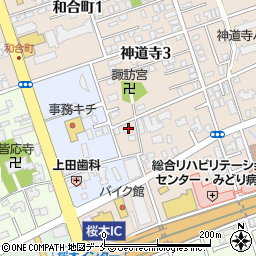 日本物理探鑛株式会社北陸支店周辺の地図