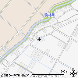 新潟県新潟市北区内沼2033周辺の地図