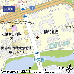 新潟国際自動車大学校周辺の地図