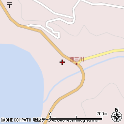 新潟県佐渡市西三川1347周辺の地図