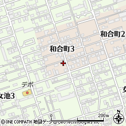 倉田米店周辺の地図
