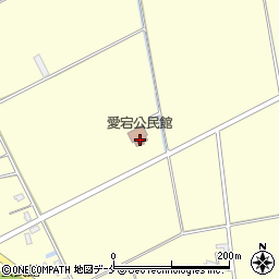 愛宕コミュニティセンター周辺の地図