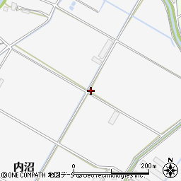 新潟県新潟市北区内沼2173-1周辺の地図