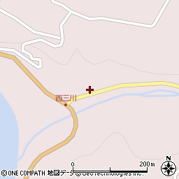 新潟県佐渡市西三川822周辺の地図