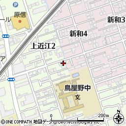 有限会社山上商店　近江工場周辺の地図