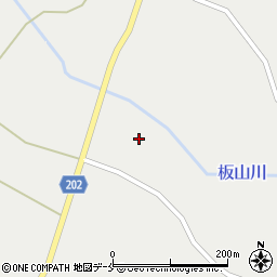 新潟県新発田市板山689周辺の地図