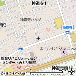 株式会社東北安全ガラス新潟営業所周辺の地図