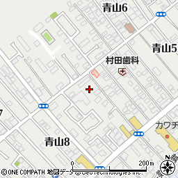 新潟県新潟市西区青山周辺の地図