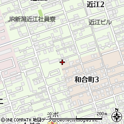 新潟県新潟市中央区近江3丁目11-1周辺の地図