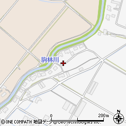 新潟県新潟市北区内沼1740周辺の地図