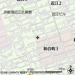新潟県新潟市中央区近江3丁目11-2周辺の地図