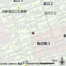 新潟県新潟市中央区近江3丁目11-4周辺の地図