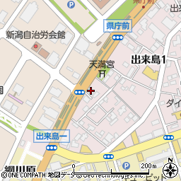 日本工営新潟支店周辺の地図