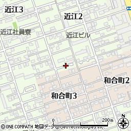 新潟県新潟市中央区近江2丁目35周辺の地図