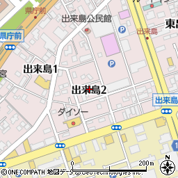 新潟県新潟市中央区出来島周辺の地図