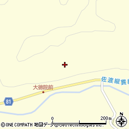 新潟県佐渡市下川茂836周辺の地図