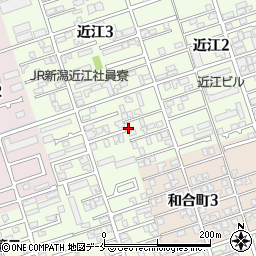 新潟県新潟市中央区近江3丁目9-1周辺の地図