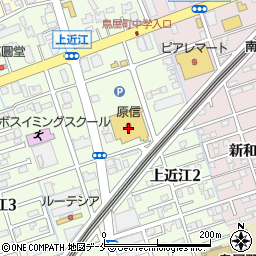 原信近江店周辺の地図