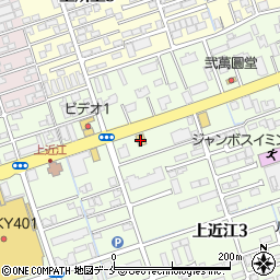 バーミヤン 新潟近江店周辺の地図