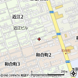 新潟県新潟市中央区近江2丁目9周辺の地図